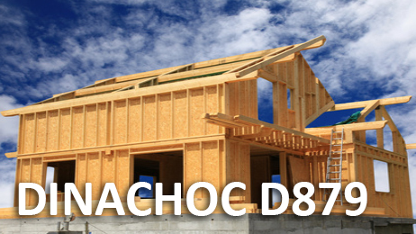 DINACHOC D879 - Chaque sèche pour maison à ossature bois MOB