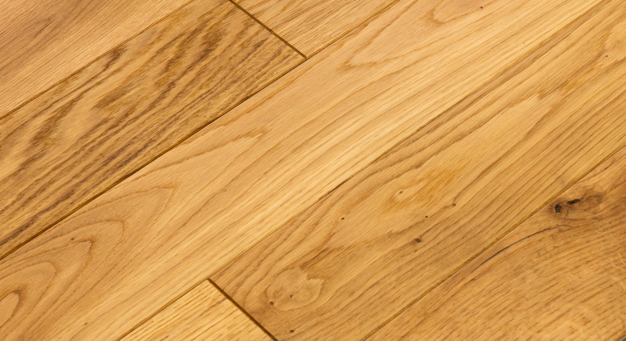 Thumbnail 3 Parquet massif chêne huilé Chêne massif huilé brossé rustique miel go4 120x20,4x500-2200mm certifié fsc 100 %
 CHEN29309 Parquet massif chêne huilé